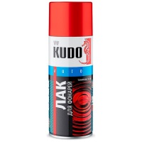 KUDO-9022 Лак для тонировки фонарей красный (аэрозоль) , 0.52&nbsp;л  KU-9022