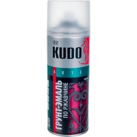 KUDO Грунт-эмаль по ржавчине черная  , 0.52&nbsp;л KU-6002