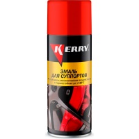 KERRY Эмаль для суппортов красная (аэрозоль) , 0.52&nbsp;л KR-962.1