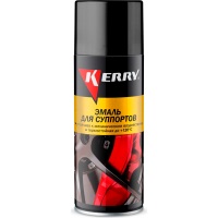 KERRY Эмаль для суппортов черная (аэрозоль) , 0.52&nbsp;л KR-962.4